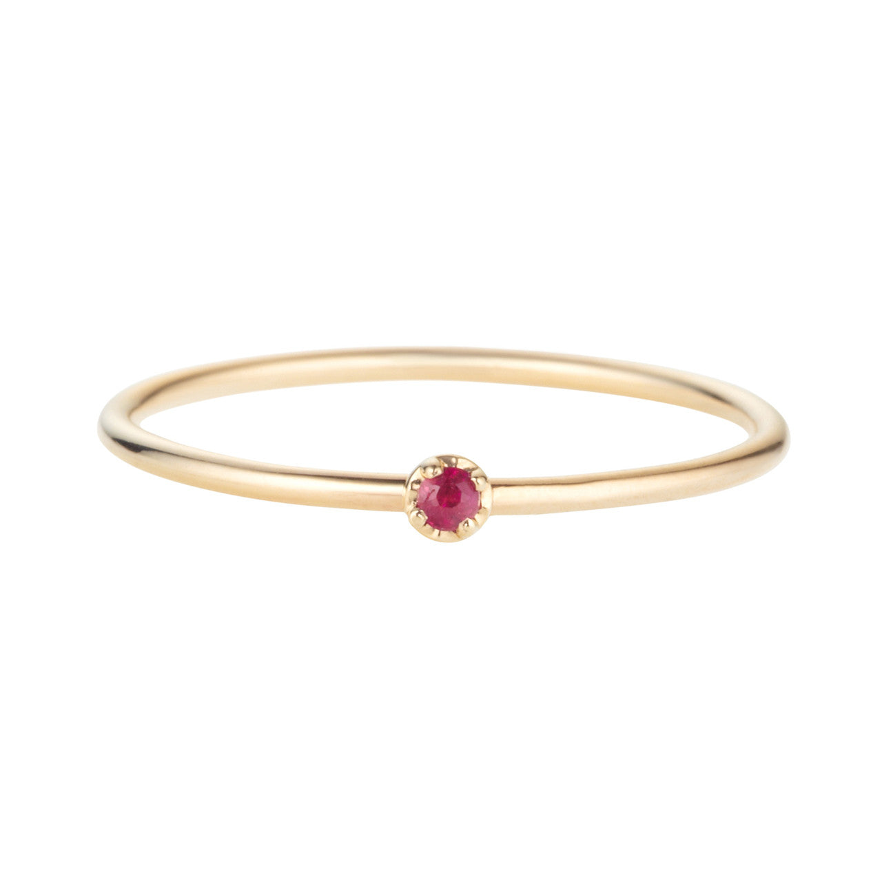 Prong Ring, Ruby